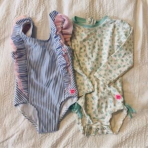 Girls 3T Rufflebutts Swimsuits